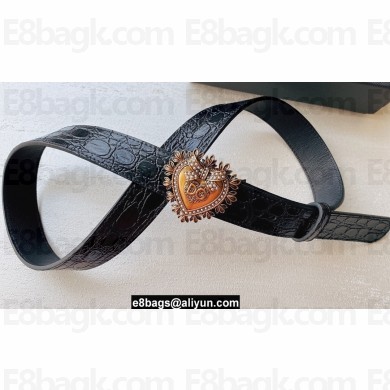 Dolce & Gabbana Width 3cm Belt DG26