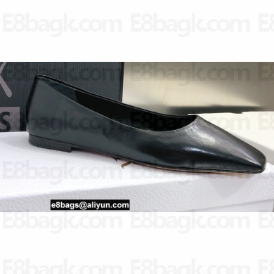 Dior Calfskin Ballerina Flats Black 2022