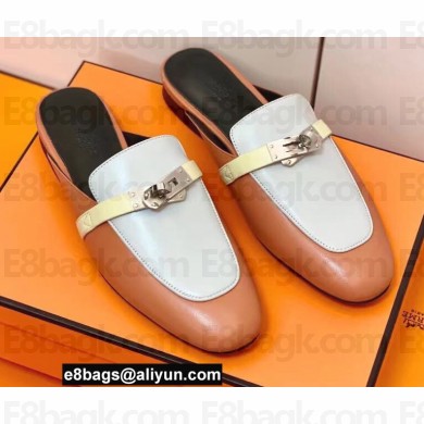 Hermes Kelly Buckle Oz Mules 08