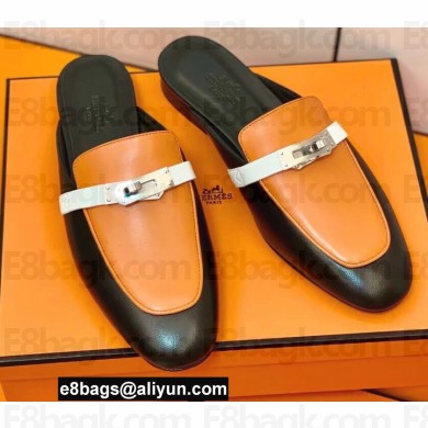 Hermes Kelly Buckle Oz Mules 12