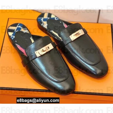 Hermes Kelly Buckle Oz Mules 16