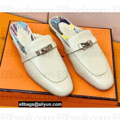 Hermes Kelly Buckle Oz Mules 23
