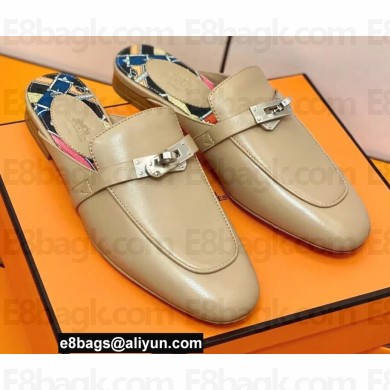 Hermes Kelly Buckle Oz Mules 26