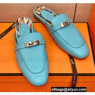 Hermes Kelly Buckle Oz Mules 37