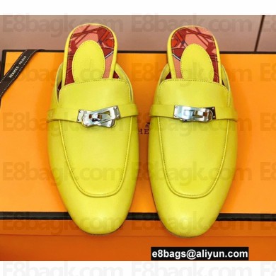 Hermes Kelly Buckle Oz Mules 47