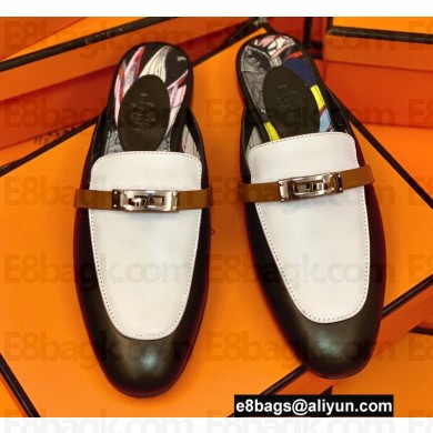 Hermes Kelly Buckle Oz Mules 50