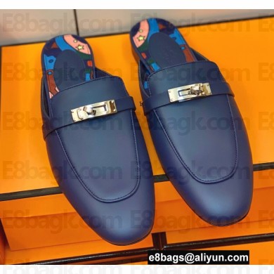 Hermes Kelly Buckle Oz Mules 56