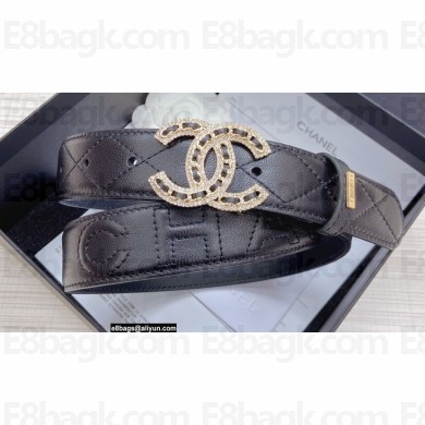 Chanel Width 3cm Belt 39 2022