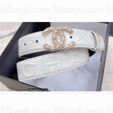 Chanel Width 3cm Belt 37 2022