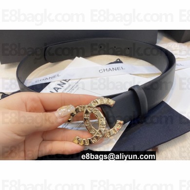 Chanel Width 3cm Belt 51 2022