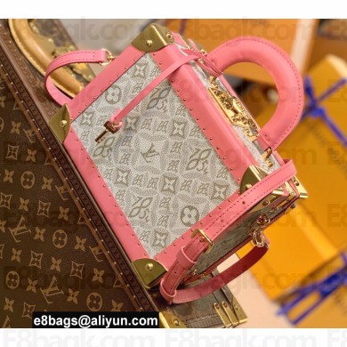 Louis Vuitton Monogram canvas Valisette Tresor Bag M45675 Pink