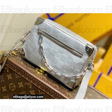 Louis Vuitton Mini Soft Trunk Bag M59726 Silver