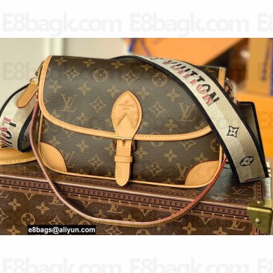 Louis Vuitton Monogram Canvas Diane Bag M45985 Black