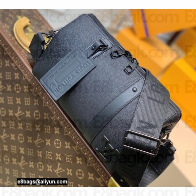 Louis Vuitton Aerogram leather City Keepall Bag M59255 Black