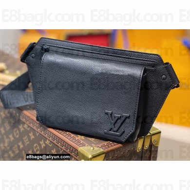 Louis Vuitton Aerogram leather New Sling Bag M57081 Black