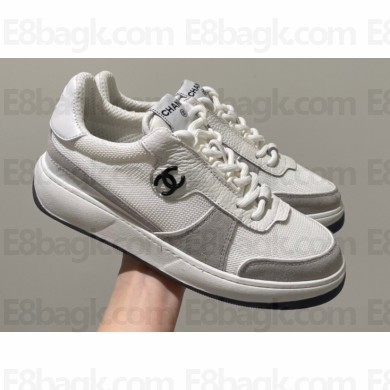 Chanel Fabric and Suede Calfskin Sneakers G38803 04 2022