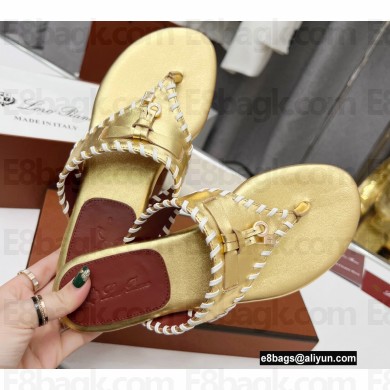 Loro Piana Jovis Charms Thong Sandals 06 2022