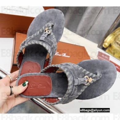 Loro Piana Jovis Charms Thong Sandals 05 2022