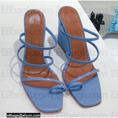 Amina Muaddi Heel 9.5cm Wedge Naima Sandals 06 2022