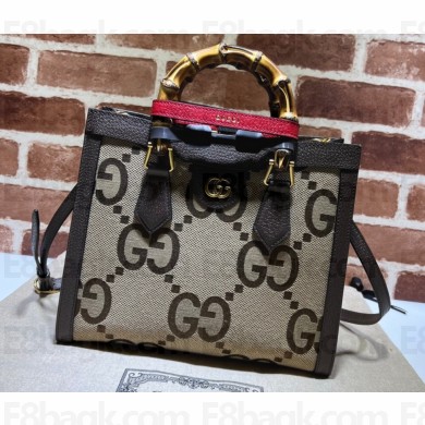 Gucci Diana Jumbo GG Small Tote Bag 660195