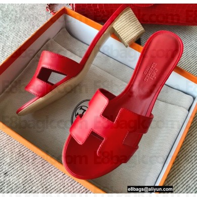 Hermes Heel 5cm Oasis Sandals in Swift Box Calfskin 13