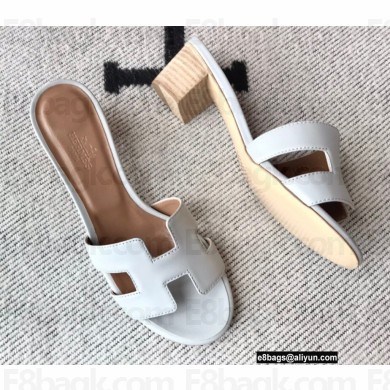 Hermes Heel 5cm Oasis Sandals in Swift Box Calfskin 01