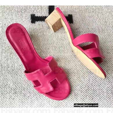 Hermes Heel 5cm Oasis Sandals in Swift Box Calfskin 07
