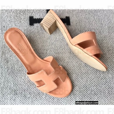 Hermes Heel 5cm Oasis Sandals in Swift Box Calfskin 32