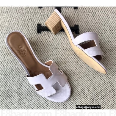 Hermes Heel 5cm Oasis Sandals in Swift Box Calfskin 17