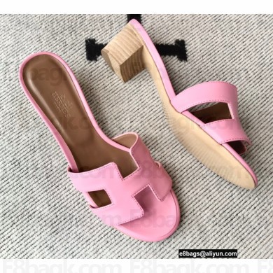 Hermes Heel 5cm Oasis Sandals in Swift Box Calfskin 36
