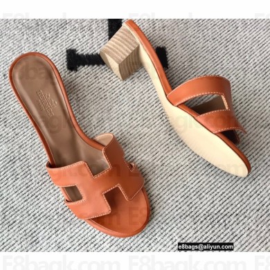 Hermes Heel 5cm Oasis Sandals in Swift Box Calfskin 21