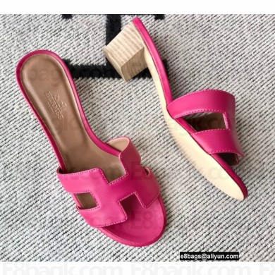 Hermes Heel 5cm Oasis Sandals in Swift Box Calfskin 22