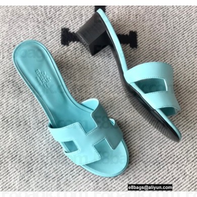 Hermes Heel 5cm Oasis Sandals in Swift Box Calfskin 25