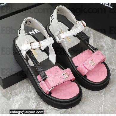Chanel Lambskin Sandals G38880 05 2022