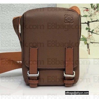Loewe XS Military Crossbody Bag Brown 2022
