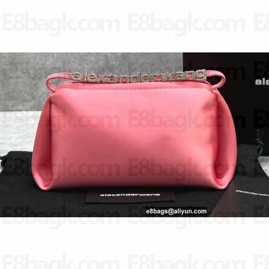 Alexander Wang Marquess Micro Bag In Satin Pink 2022