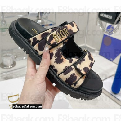 Dior Multicolor Mizza Printed Technical Fabric DiorAct Slides 04 2022