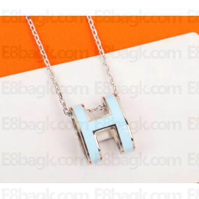 Hermes Pop H Pendant Necklace 18 2022