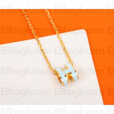 Hermes Pop H Pendant Necklace 20 2022