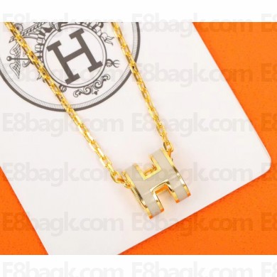 Hermes Pop H Pendant Necklace 14 2022