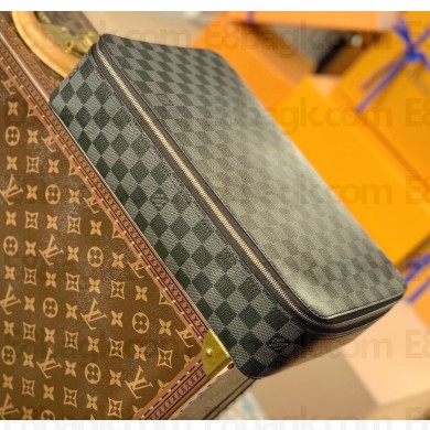 Louis Vuitton Damier Graphite Canvas Packing Cube GM Bag N40185