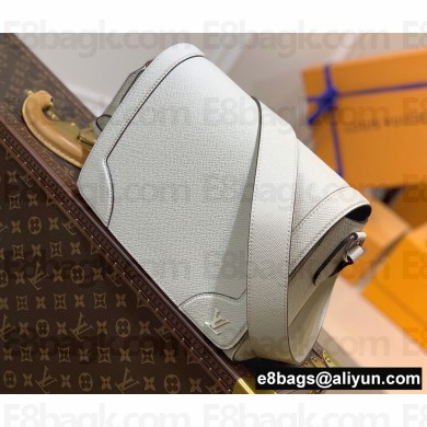 Louis Vuitton Taiga leather New Flap Messenger Bag M30813 Beige