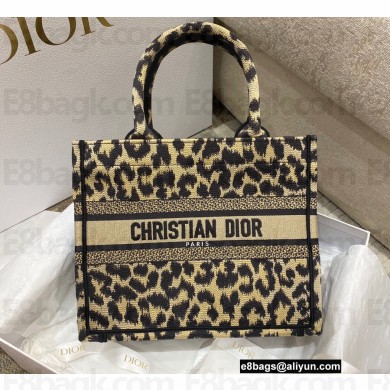 Dior Small Book Tote Bag in Beige Multicolor Mizza Embroidery 2022