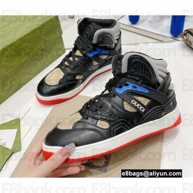 Gucci Basket Women's/Men's High-top Sneakers 01 2022