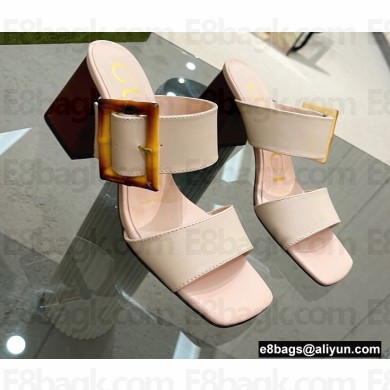 Gucci Heel 7cm sandals with bamboo buckle 06 2022