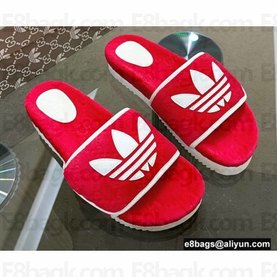 Gucci x adidas GG platform sandals 13 2022