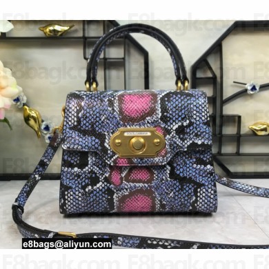 Dolce & Gabbana Welcome Bag in Python Print