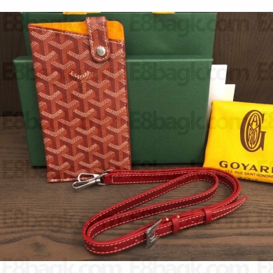 Goyard Montmartre GM Case Bag Red