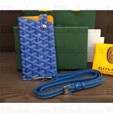 Goyard Montmartre GM Case Bag Blue
