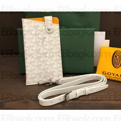 Goyard Montmartre GM Case Bag White